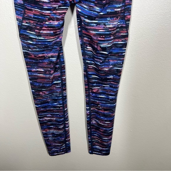 Lululemon Fast & Free 7/8 Tight II *Nulux 25" Hinshu Alpine White Multi Leggings - Picture 7 of 10